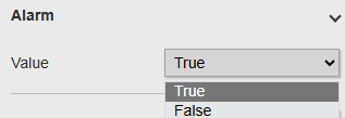Alarm Sound+ - Configure states