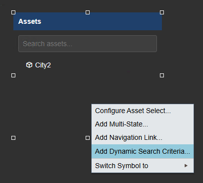 Asset Select+ - Configuring selectable Assets