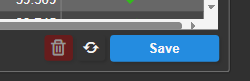 Events Table+ - Saving