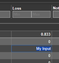 Events Table+ - Updating attribute data