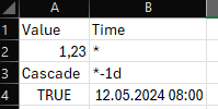 Manual Data Entry+ - Import data