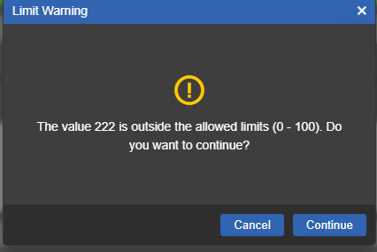 Manual Input Form+ - Limit Validations & The "Hard Limit" Toggle