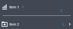 Navigation Menu+ - Configure items