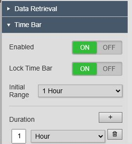 Time Bar configuration