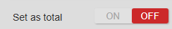 Enabling a total bar