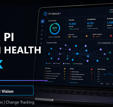 How to Check AVEVA PI System Health Across PI Points, AF, Analyses, and PI Vision