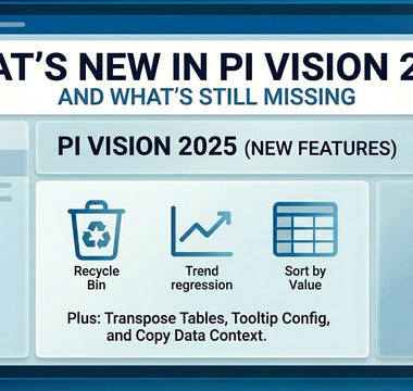 What’s New in PI Vision 2025 (And What's Still Missing)