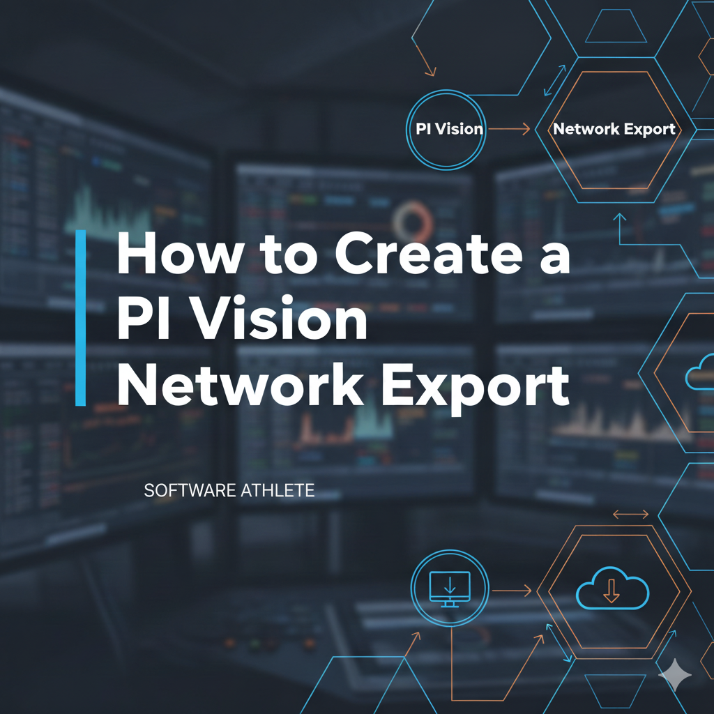 Create a PI Vision Network Export – Software Athlete