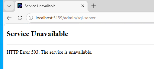 Website unavailable