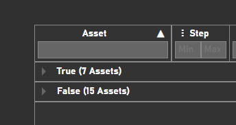 Asset Comparison Table+ - General Configuration