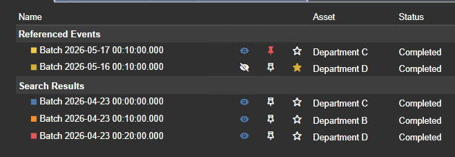 Event Comparison Chart+ - How To Read The Symbol