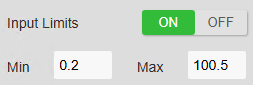 Events Table+ - Input Limits