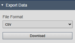 Time Series Table+ - Exporting Data