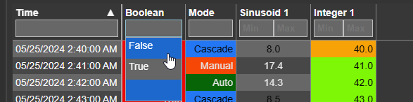 Time Series Table+ - Filtering
